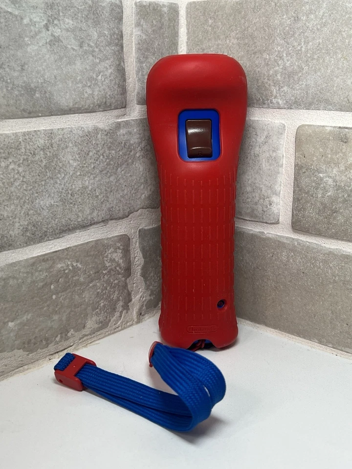 Official Nintendo Wii Motion Plus Remote Controller Mario Edition OEM RVL-036 - Image 3 of 4