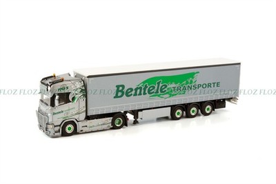 for WSI for SCANIA S HIGHLINE CS20H 4X2 CURTAINSIDE TRAILER - 3 AXLE 1/50 Model