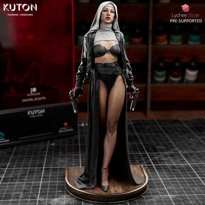 Warrior Nun 1/10 1/8 1/6 1/4 1/3 3D Print Model Kit Unpainted Unassembled GK