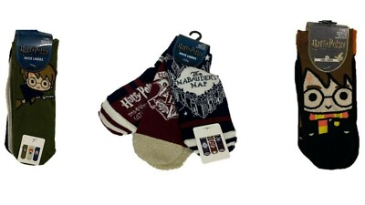 Womens Harry Potter Socks Size UK 4-8 Primark Official Licensed
