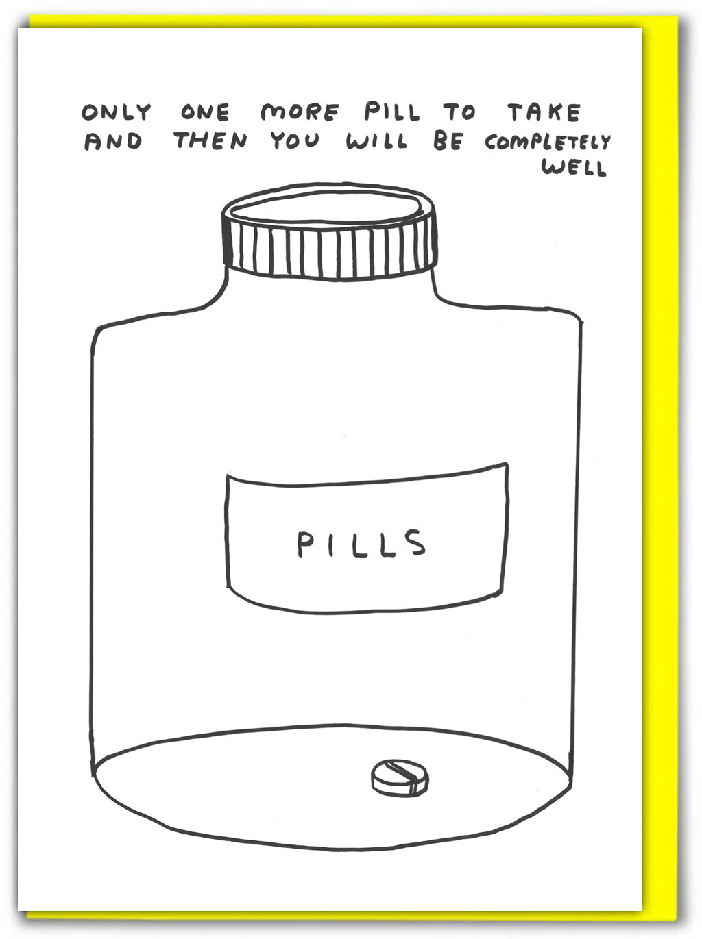 David Shrigley Funny Birthday Greeting Card Hilarious Humour Witty Cheeky