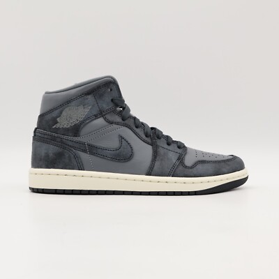 FJ3448-001 Nike Air Jordan 1 Mid SE Smoke Grey (Women's) | eBay