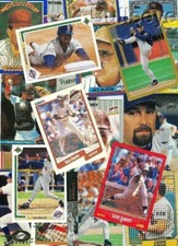GIFTS FOR CHILDREN 100 Assorted San Diego Padres Old Baseball Cards FREE POSTAGE