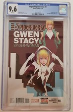 EDGE OF SPIDER-VERSE #2 2014 CGC 9.6 WHITE PAGES 1ST APPEARANCE OF SPIDER-GWEN!