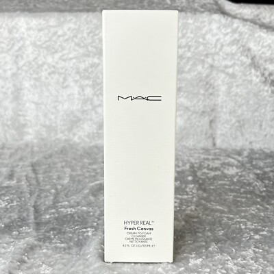 MAC Hyper Real Fresh Canvas Cream-to-Foam Cleanser 4.2 fl oz
