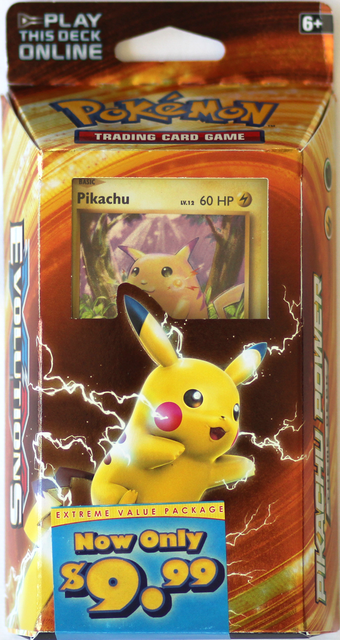 Shop Makes Buying And Selling Pikachu Power Theme Deck Pokemon Xy Evolutions Tcg 60 Card 16 For Sale Online The Classic Style Www Eyeboston Com