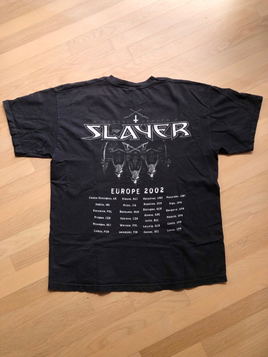 00s Slayer ロンt 2002 beast feast シングルステッチ