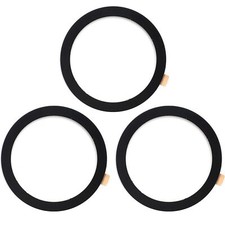 Universal Metal Ring Sticker for Magnetic Charger Compatible with 3 x Black