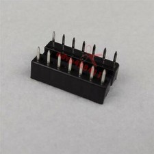5PCs 14pin Pitch 2.54mm DIP IC Sockets Adaptor Solder Type Socket