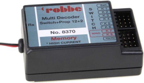 Robbe Multi-Switch + Prop 12+2 Decoder Memory NEU AvioTiger 8370 für Futaba F-14 - Bild 1 von 2