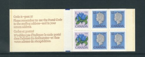 Kanada SC # 781b Kwiat i królowa Elżbieta . Zestaw 10 broszur MNH - Zdjęcie 1 z 2