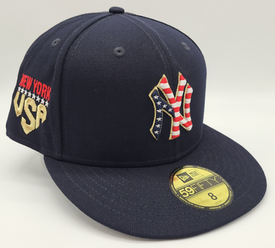 New York Yankees 2023 Fourth of July Navy Blue New Era
