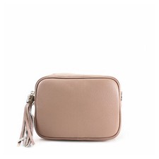 Women Real leather Handbag Tassel Zip Cross Body Ladies Camera Shoulder Bag 155
