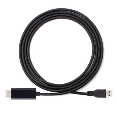 1.8m 1080P Projector Video Monitor Cable Adapter for Desktop Laptop PC ...