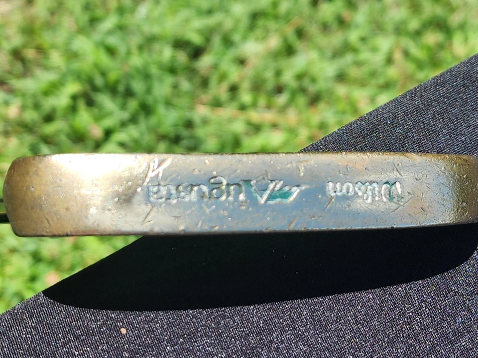 Vintage Wilson Augusta Brass Head Mens Golf Putter Right / Left Hand Steel 35" - Image 3 of 3