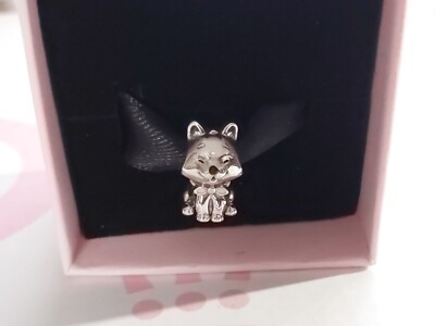 Authentic Pandora *Retired* Sterling Silver Japanese Akita Inu Dog