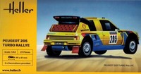 Heller 80189 - - Peugeot 205 Turbo Rallye - Paris Dakar 1987 - - 1:43