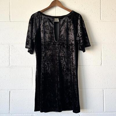 black velvet t shirt dress Black Wedding Dresses Vintage Polka Dot Print Bridal Dress-Bridelily