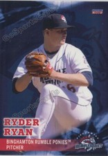 2019 Binghamton Rumble Ponies Ryder Ryan RC Rookie NY Mets