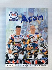 Vintage Original 2002 MONTY Trials Bicycle Catalog
