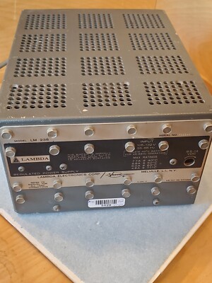 Lambda LM 235 Regulated Power Supply 105-132v-ac 8.5-14v-dc IN STOCK USA