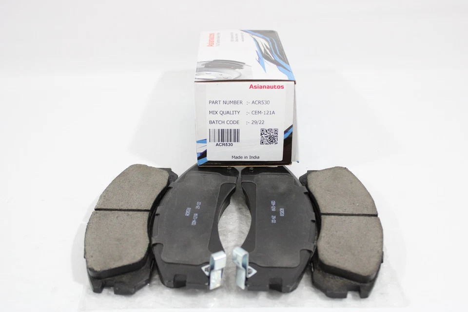 Pastillas de freno delanteras de cerámica completa Asianautos para Mitsubishi Montero Sport 1997-2004 Foto 2 de 4