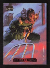 Scarecrow 1994 Fleer Marvel Masterpieces Hildebrandt Brothers #104 MCU