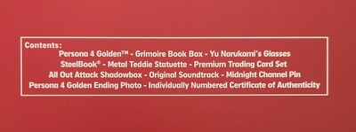 Persona 4 Golden: Midnight Channel Edition (XBOX ONE X/S) Limited