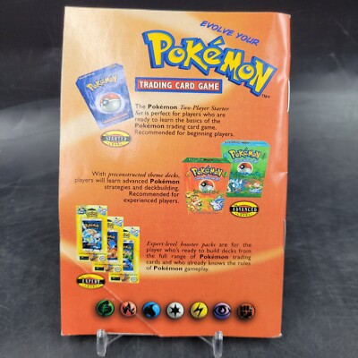 pokemon trading card rules Vintage 1999 Pokémon Trading Card Game Rules Version 2