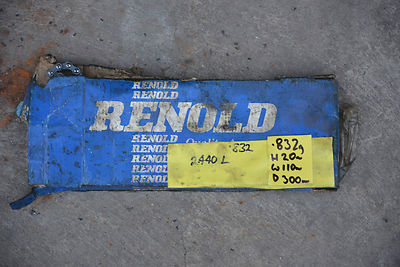 RENOLD ANSI 35 RIV 129033 10FEET 3.04 METRES 1/4INCH PITCH ROLLER CHAIN ...