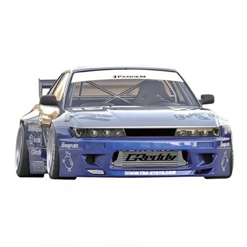 Addiction RC 1/10 Nissan S13 Silvia V3 Clear Body Set For 1/10 RC