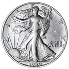 1939-S Walking Liberty Half Dollar In AU Condition