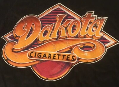 dakota cigarettes Vintage Dakota Cigarettes Lexington Single Stitch Graphic Black T-Shirt Size XL dakota cigarettes Vintage Dakota Cigarettes Lexington Single Stitch Graphic Black T-Shirt Size XL