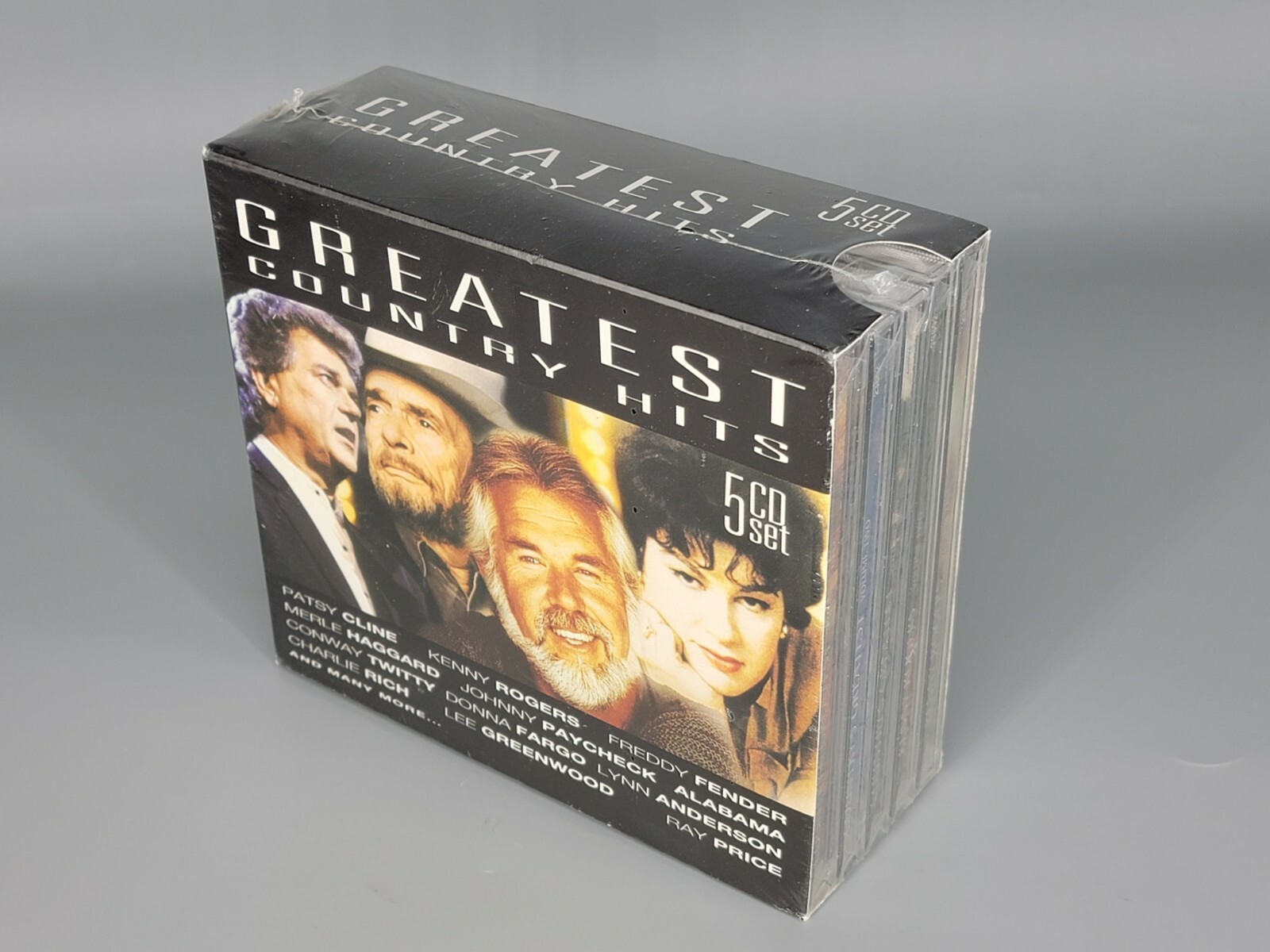 Greatest Country Hits (CD, 5Disc Set, Platinum Disc Corporation) NEW