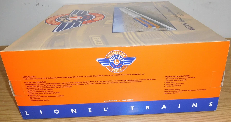 Lionel 6-31758 #2270W Jersey Central Set Box Only Postwar Celebration No Trains - Image 4 of 4