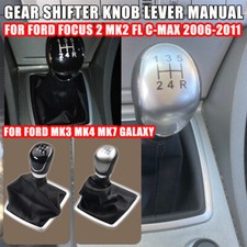 Gear Shift Knob Lever Shifter For Ford Focus 2 Mk2 Fl C-max 2006-2011 56 Speed