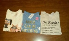 NEW Girl's 3-Piece Lot Children's Place Long Sleeve Tops Size 5/6  Size 7/8