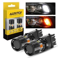 2x 3157 Switchback LED Front Turn Signal Light Bulb For Dodge Ram 1500 2500 3500