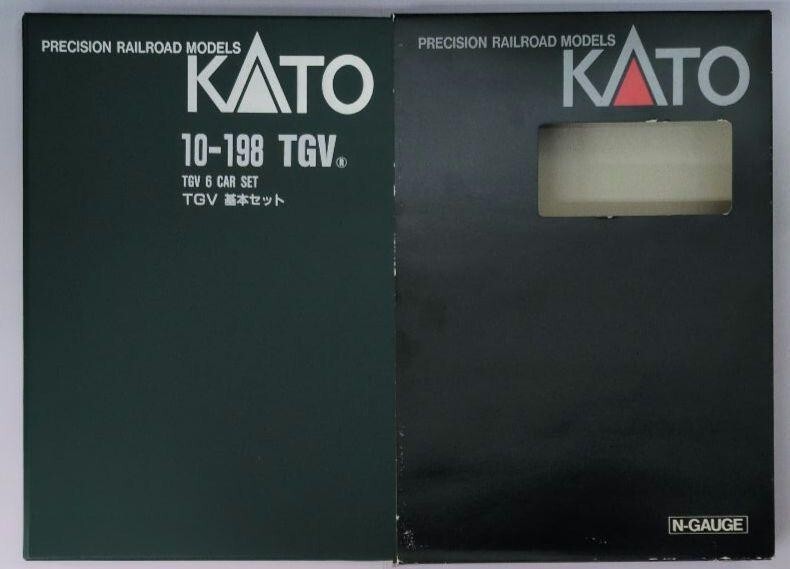 KATO TGV 6両基本セット 10-198 KATO N scale TGV 10-198 6 car set Made in Japan Rare