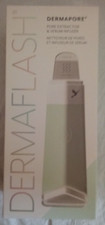 Dermaflash Dermapore + Extractor Ultrasónico de Poros + Juego de Infusor para el Cuidado de la Piel, Espuma de Mar