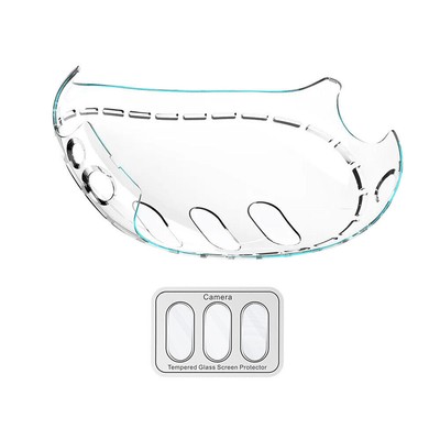 Host Schutzhülle für Meta Quest 3 Crystal Case VR Spiel + Lens protective film
