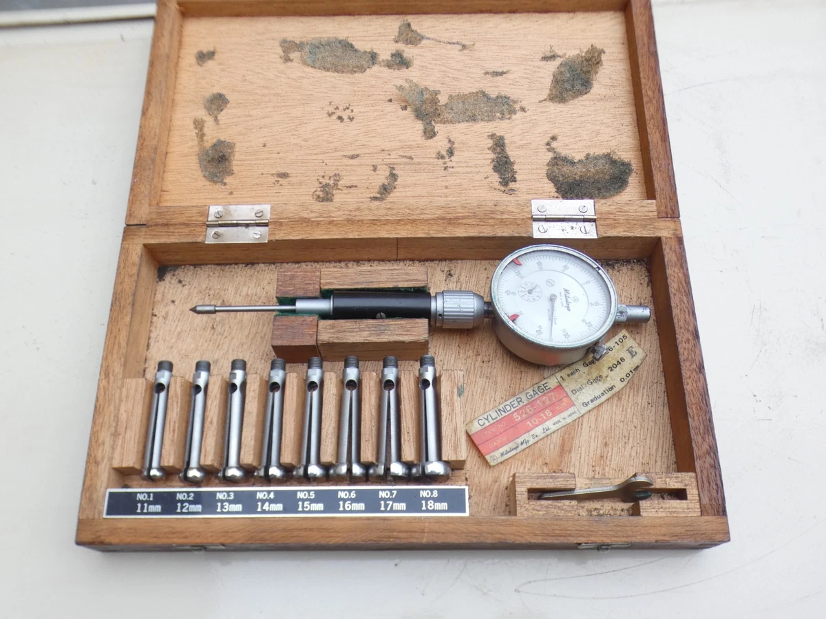 Ancien Coffret De Mesure Français - 2 Pieds à Coulisse, 1 Rapporteur D'angle, 1 Réglette