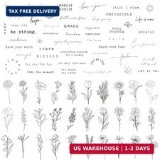 TATUWST Realistic Temporary Tattoos - 60 Sheets Tiny Small Removable Tattoos, 30