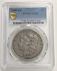 1890-CC- Morgan Silver Dollar -"PCGS VF25-  Semi Key Date!  Z355