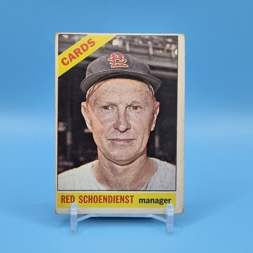 Red Schoendienst #76 1966 Topps card