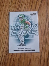 2025 Score - Throwbacks Cooper DeJean #17