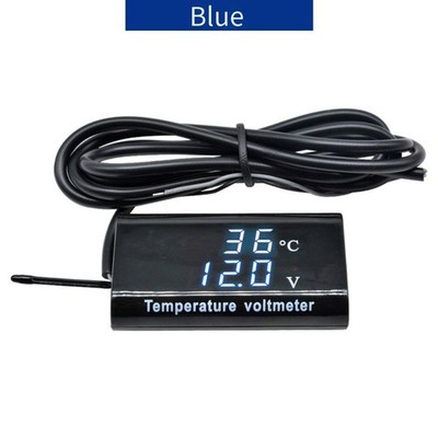 Dual Display Voltmeter Compact 0,28 Zoll Display Dual Functionality Meter