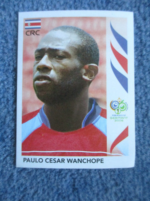 Panini Sticker Bild Fußball WM World Cup 2006 Nr. 53 Paulo Cesar Wanchope