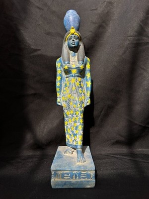 Nut Goddess Statue Ancient Egyptian Sky Deity Made in Egypt
