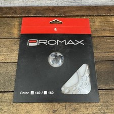 Promax Sport S1 Disc Brake Rotor 140mm 6 Bolt Silver Steel New Card MTB Bike
